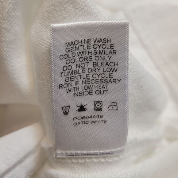 EVEREVE Stanton White Linen Blend Double Breasted Blazer Women's Small - Picture 7 of 11